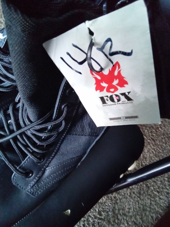 The Fox Outdoor Products Vietnam Jungle Boots Trek Black 14 R NWT Combat main image 5